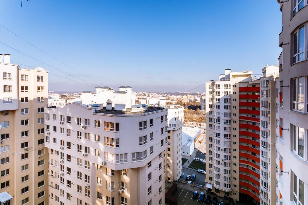 Near Shopping Malldova And Kaufland Wi-Fi Appartement Chişinǎu Buitenkant foto